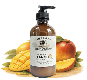 Mango Tango, Tallow & Goat Milk Body Lotion