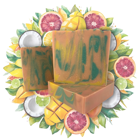 Mango Tango, Tallow and Goat Milk Soap