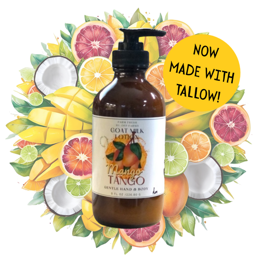 Mango Tango, Goat Milk Hand and Body Lotion