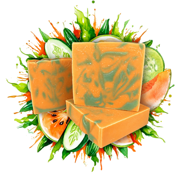 Cucumber Melon Goat Milk & Tallow Soap | 6 oz
