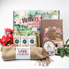 Mother's Day Garden Farm Box, Gift Set -Middy Garden Box - Soothing Salve, 3 Soaps, Travel Candle, Lip Balm, Journal, Pen, Lightweight Shawl
