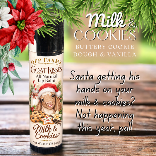 PRE-ORDER: Holiday Goat Kisses™ All Natural Lip Balm