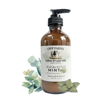 Mint Eucalyptus, Goat Milk & Tallow Hand and Body Lotion