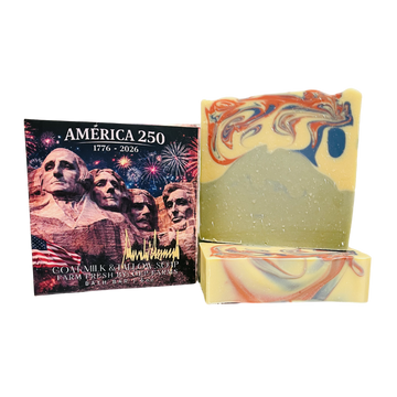 Mt Rushmore, America 250 Tallow and Goat Milk Soap