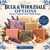 Bulk & Wholesale Goat Milk Soap | 25 or 50 Bars