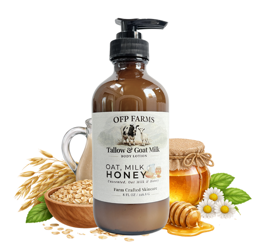Oat Milk and Honey, Tallow & Goat Milk Body Lotion