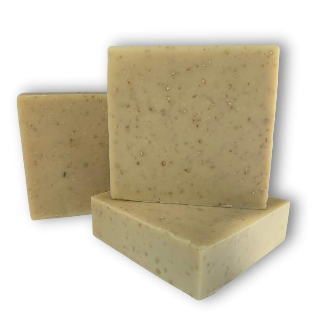 Oat Milk N' Honey, Unscented Tallow and Goat Milk Soap