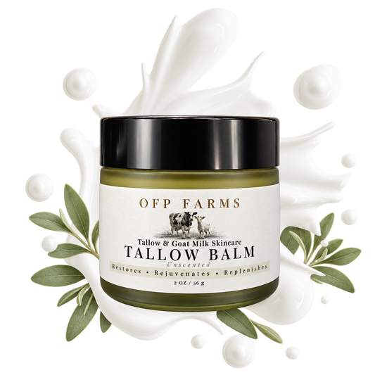 Grass-Fed Tallow & Manuka Honey Balm | Face & Body Moisturizer