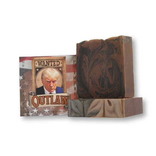 Trump - The Outlaw, 6 oz Tallow and Goat Milk Soap
