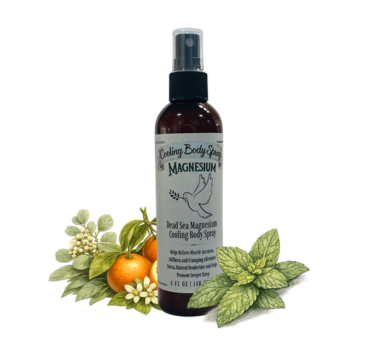 Magnesium Body Oil Cooling Body Spray, Sleep, Body Wellness, Neuropathy
