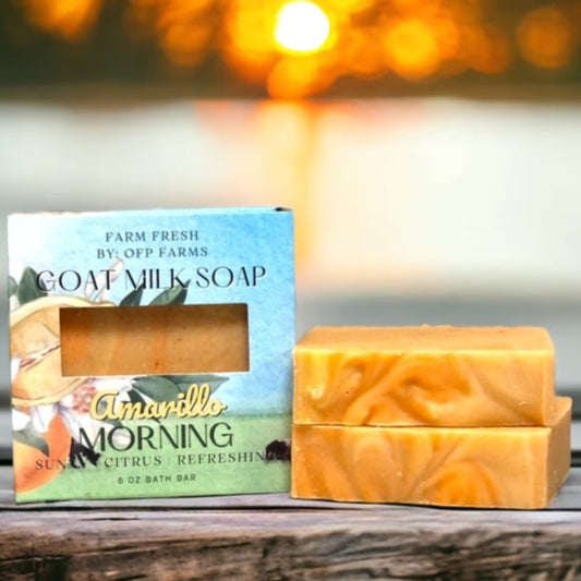 Amarillo Morning, 6 oz Goat Milk Soap