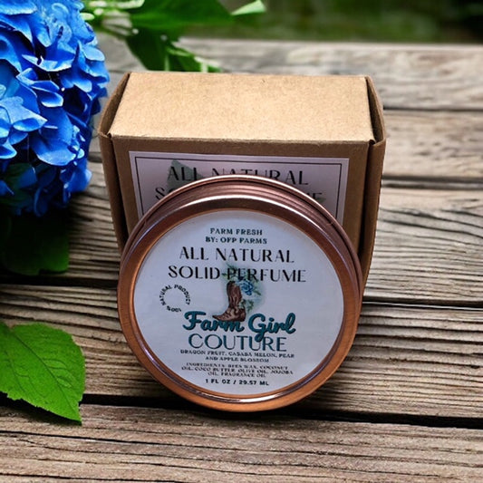 Solid All Natural Perfume | Topical | Organic | Bees Wax