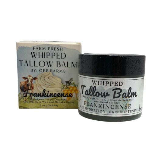 Whipped Tallow Balm - Moisturizer, Grass Fed Beef Tallow, Face, Skin and Body Care