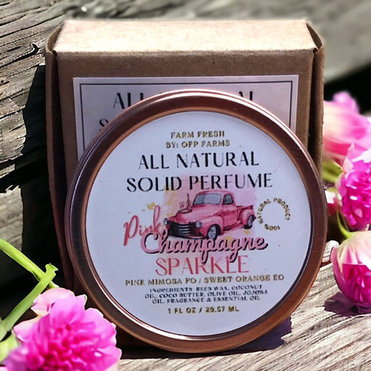 Solid All Natural Perfume | Topical | Organic | Bees Wax