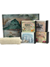 Christmas 4 Soap Gift Box Set, Goat Milk and Tallow Soap