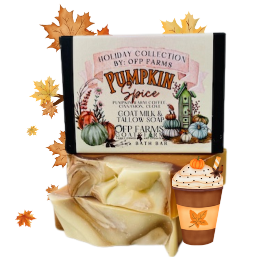 Pumpkin Spice, Tallow & Goat Milk Soap