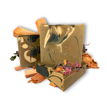 Sandalwood Patchouli, Tallow and Goat Milk Soap