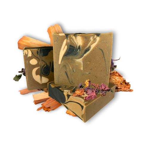 Sandalwood Patchouli, Tallow and Goat Milk Soap