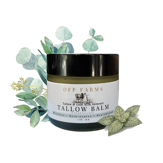 Grass Fed Tallow & Manuka Honey Balm - Face and Body Moisturizer