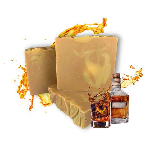 Tennessee Whiskey, Tallow and Goat Milk Soap