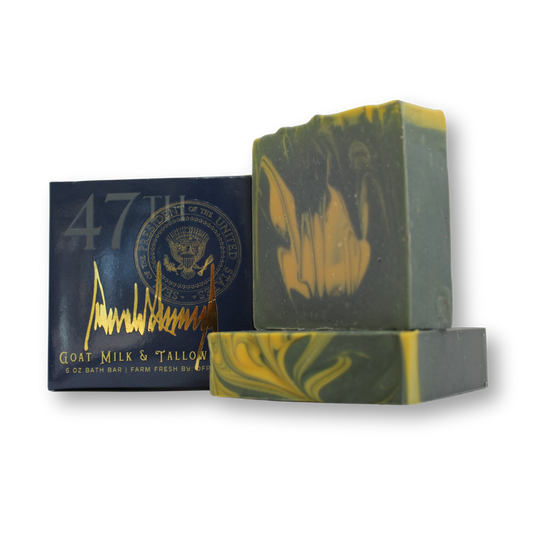 The Signature, TRUMP #47, 6 oz Tallow and Goat Milk Soap