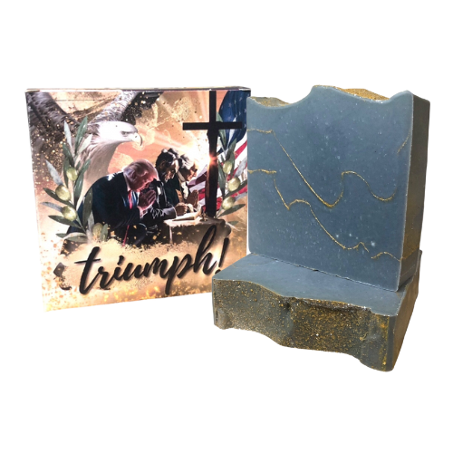 TRIUMPH - Trump VICTORY, 6 oz Tallow and Goat Milk Soap