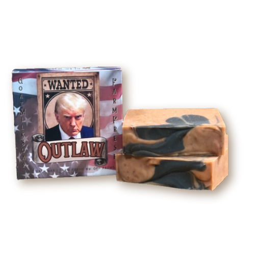 Trump - The Outlaw, 6 oz Tallow and Goat Milk Soap