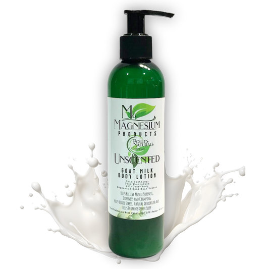 Magnesium Goat Milk Body Lotion, Sleep, Body Wellness, Arthritis, Plantar Fasciitis