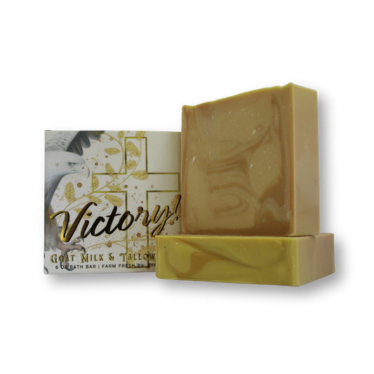 Trump VICTORY, #47 6 oz Tallow and Goat Milk Soap