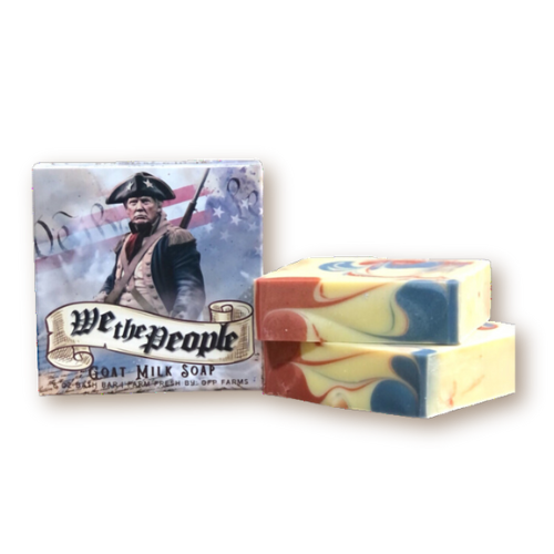 We the People - Trump, 6 oz Tallow and Goat Milk Soap