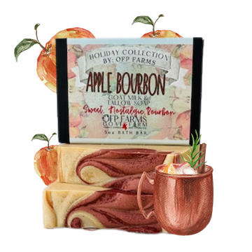 Apple Bourbon, Tallow & Goat Milk Soap