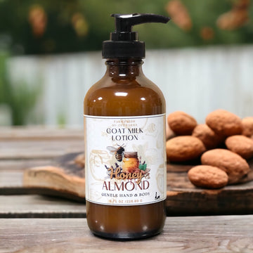 Honey and Almond, Goat Milk Hand and Body Lotion