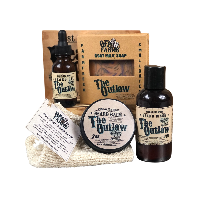 Men's Beard and Bath Set, Gift Set Box