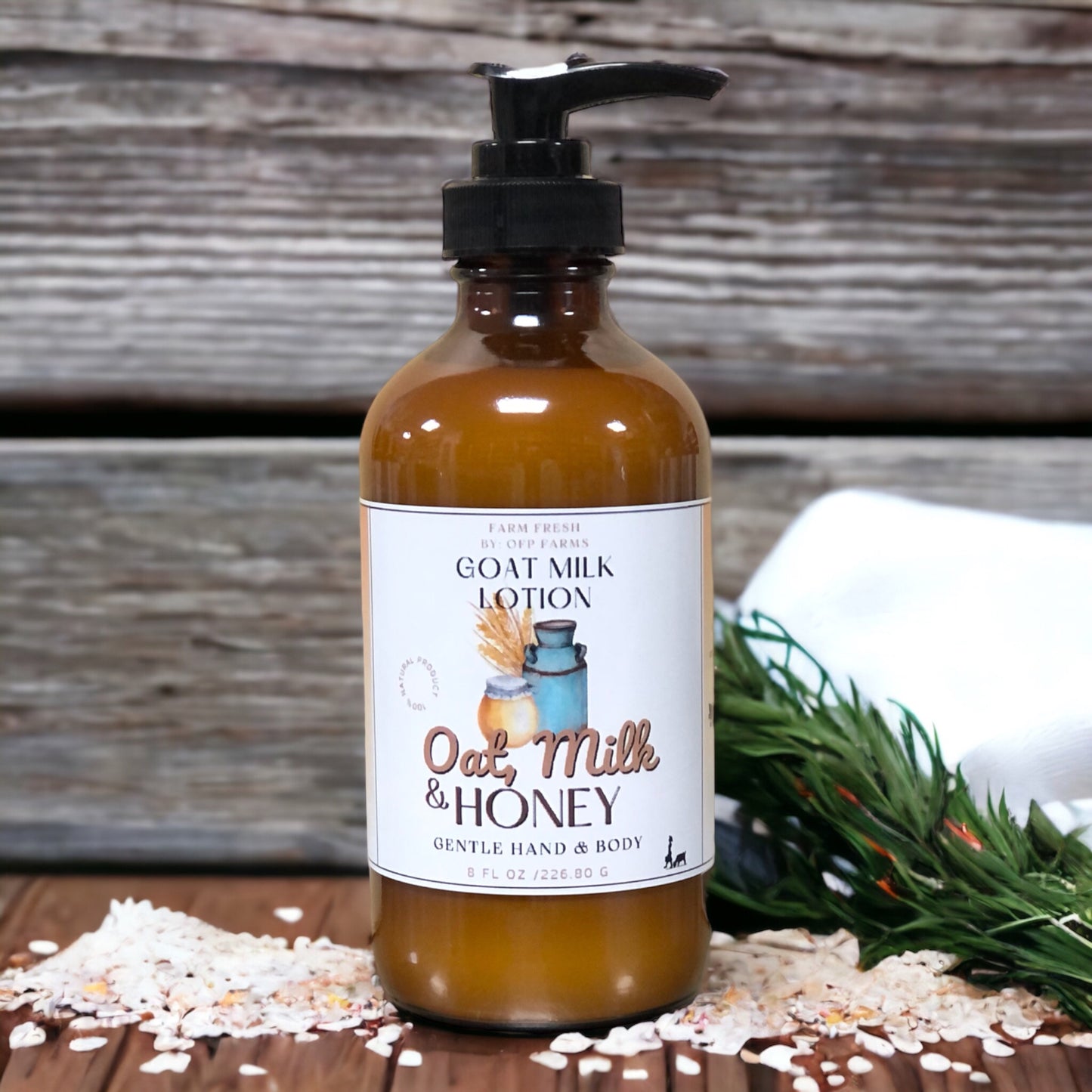 Oat Milk and Honey, Goat Milk Hand and Body Lotion