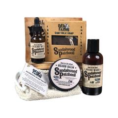 Men's Beard and Bath Set, Gift Set Box