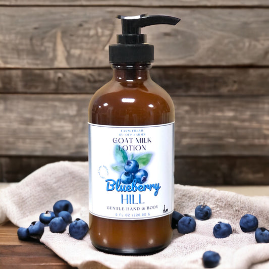 Blueberry Hill, Goat Milk Hand and Body Lotion