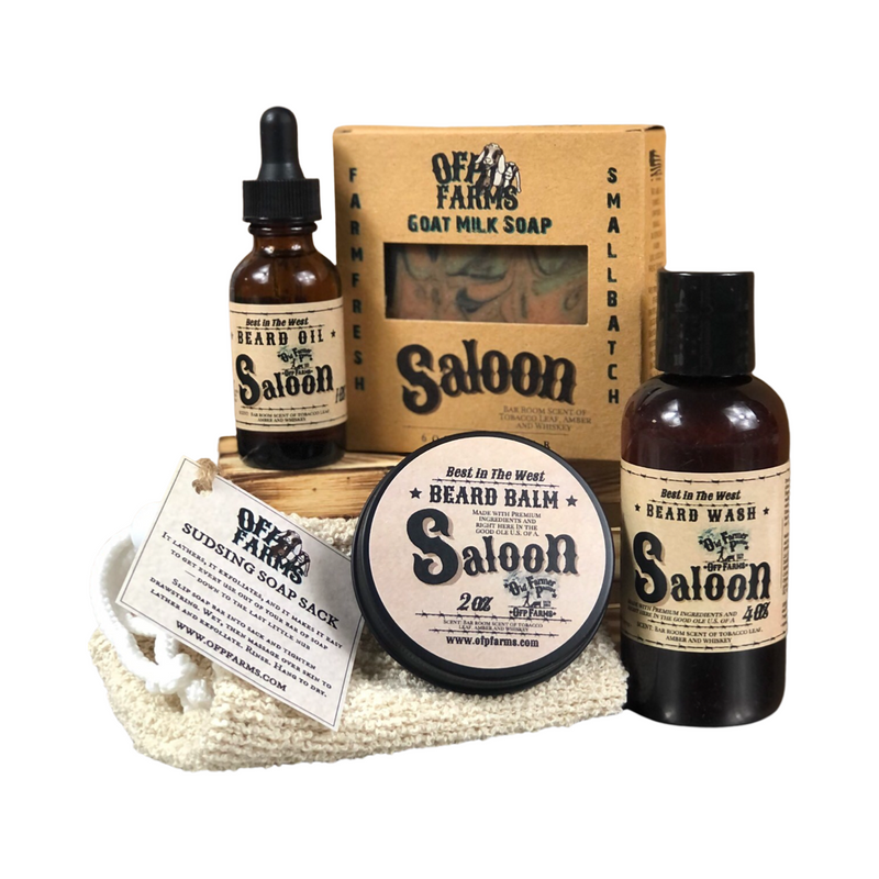 Men's Beard and Bath Set, Gift Set Box