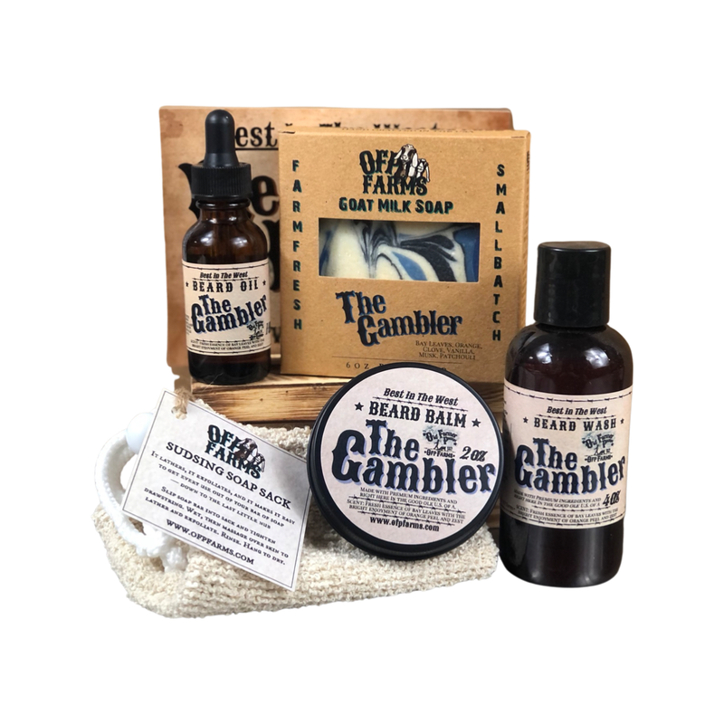 Men's Beard and Bath Set, Gift Set Box