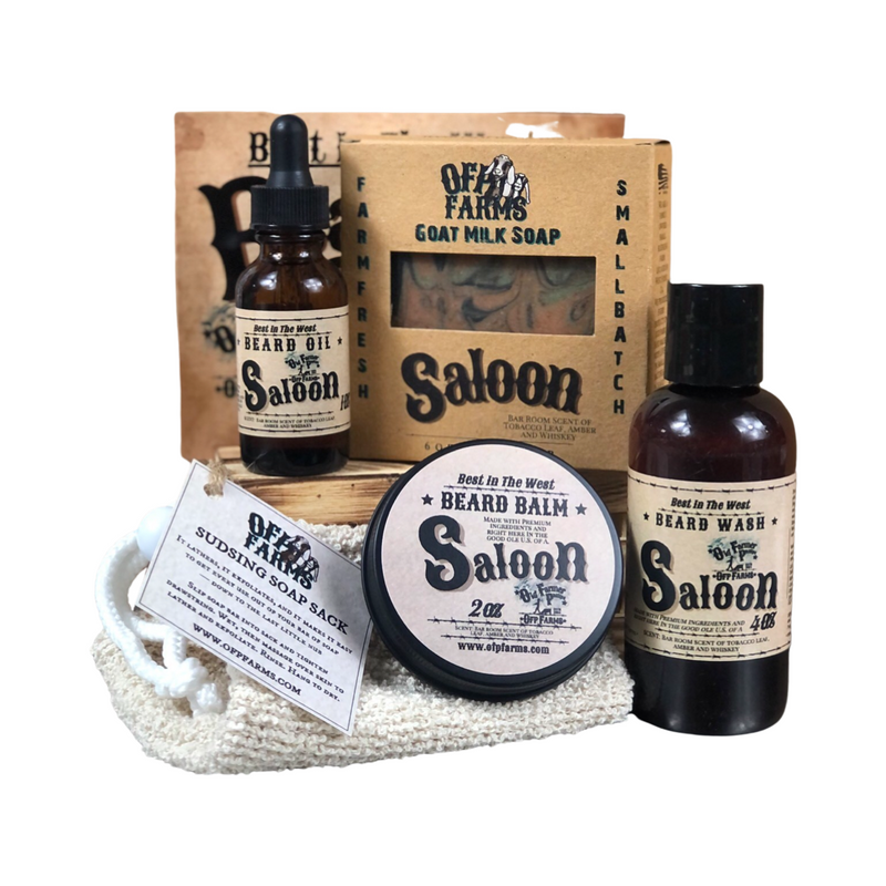 Men's Beard and Bath Set, Gift Set Box