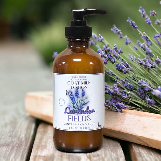 Lavender Fields, Goat Milk Hand and Body Lotion