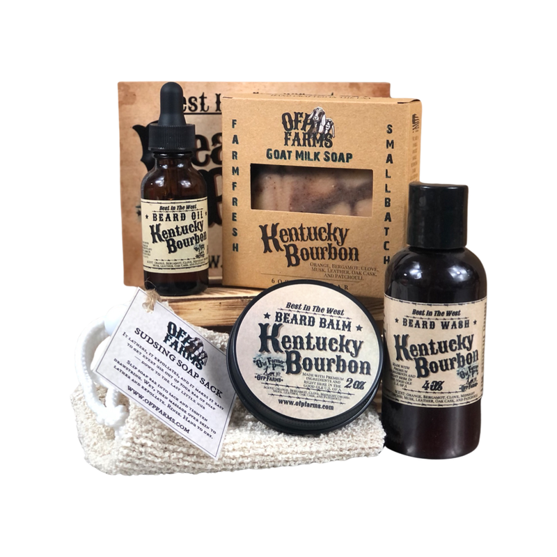 Men's Beard and Bath Set, Gift Set Box