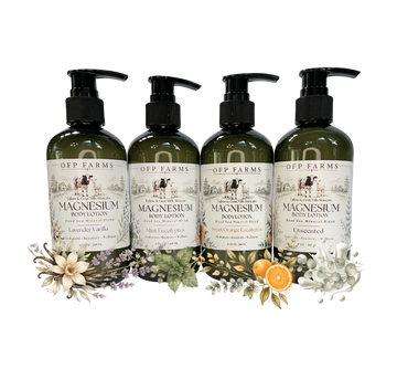 Magnesium Body Lotion | Tallow & Goat Milk – OFP Farms