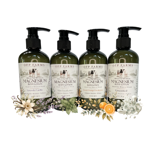 Magnesium, Tallow & Goat Milk Body Lotion