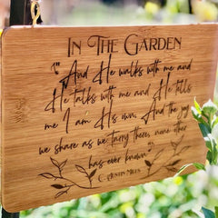 In The Garden, Chorus, Garden Plaque