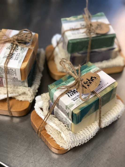 Soap Stack, Goat Milk Soap, Gift Set
